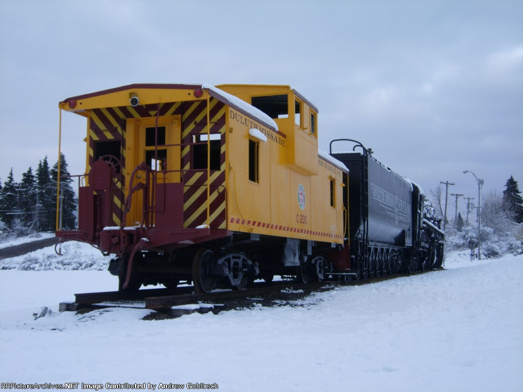 DM&IR C-200 in the Snow